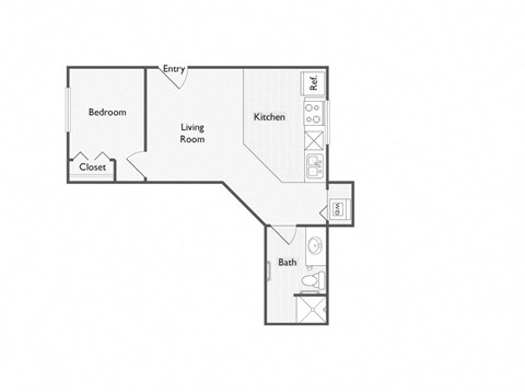 Aspire Oregon City Apartments Rivergrove Floor Plan
